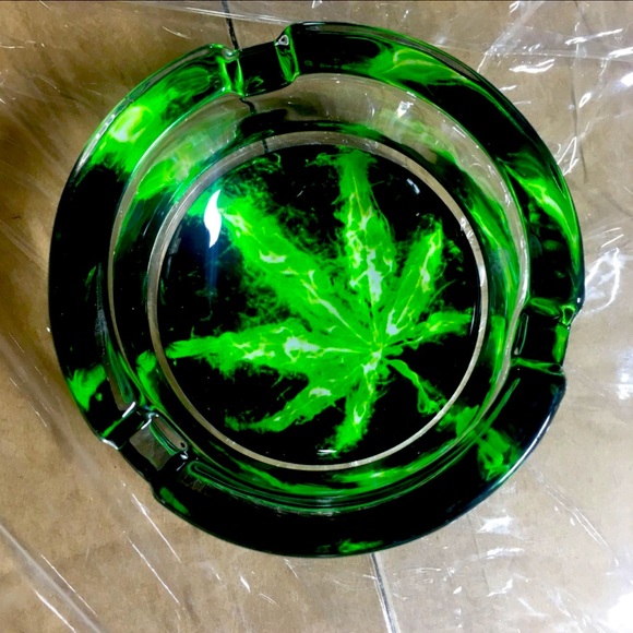 Other - Thick Glass Ashtray